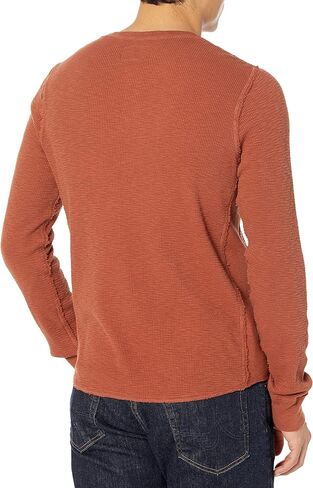 Lucky Brand Men's Long Sleeve Cotton Thermal Henley in Saudi Arabia