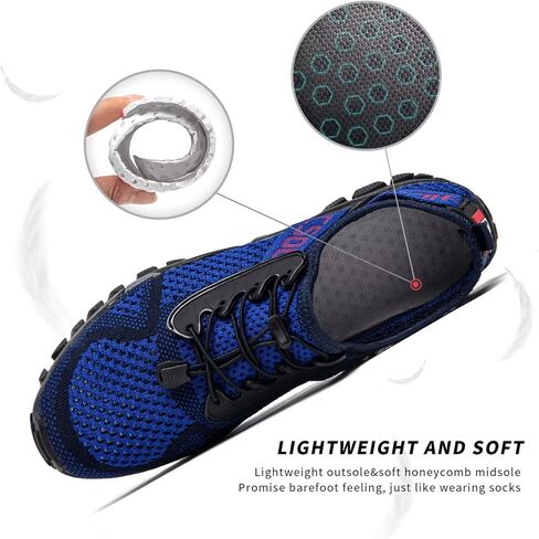 SOBASO Water Shoes Women Men Quick Drying Swim Beach Aqua Shoes for Water Sport Diving Hiking Sailing Travel in Saudi Arabia