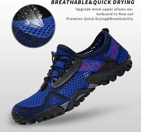 SOBASO Water Shoes Women Men Quick Drying Swim Beach Aqua Shoes for Water Sport Diving Hiking Sailing Travel in Saudi Arabia