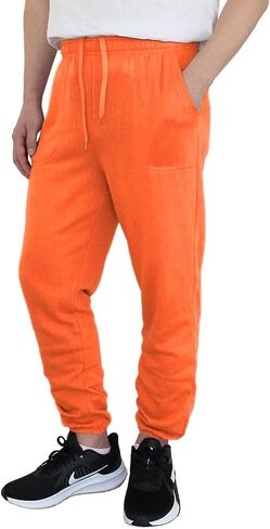 AIRNINE Men's Lightweight Fleece Joggers Sweatpants (S to 6XL) in Kuwait