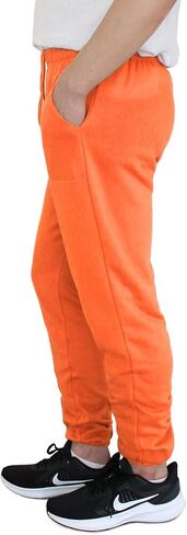 AIRNINE Men's Lightweight Fleece Joggers Sweatpants (S to 6XL) in Kuwait