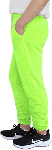 AIRNINE Men's Lightweight Fleece Joggers Sweatpants (S to 6XL) in Kuwait