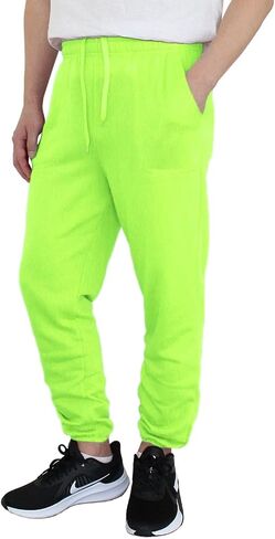 AIRNINE Men's Lightweight Fleece Joggers Sweatpants (S to 6XL) in Kuwait