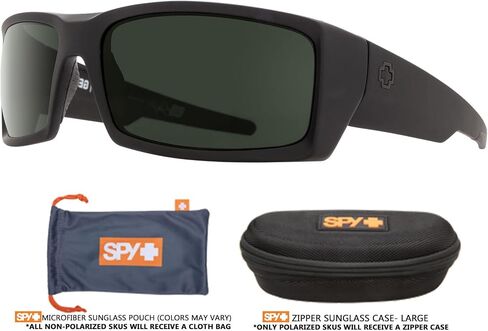 SPY General Rectangle Sunglasses for Men for Women + BUNDLE with Designer iWear Complimentary Eyewear Kit in Saudi Arabia