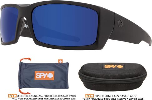 SPY General Rectangle Sunglasses for Men for Women + BUNDLE with Designer iWear Complimentary Eyewear Kit in Saudi Arabia