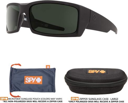 SPY General Rectangle Sunglasses for Men for Women + BUNDLE with Designer iWear Complimentary Eyewear Kit in Kuwait