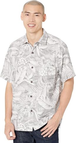 Tommy Bahama Coconut Point Aqua Lush Camp Shirt in Saudi Arabia