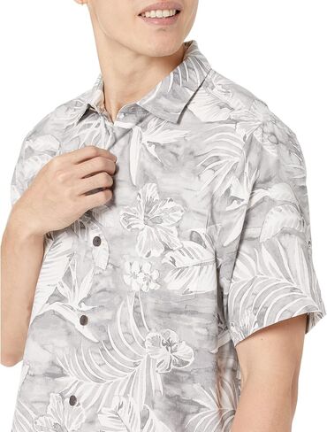 Tommy Bahama Coconut Point Aqua Lush Camp Shirt in Saudi Arabia