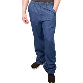 LD Sport Full Elastic Denim Pants- 541134 in Saudi Arabia