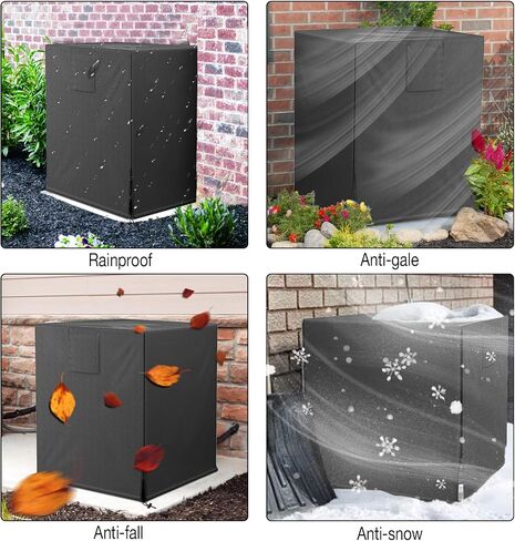 NEAGLORY Air Conditioner Cover for Outside, AC Unit Covers Outdoor Fits up to 24X24X30 Inch, Durable Waterproof Windproof and Snowproof Design in Saudi Arabia