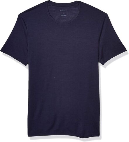 Icebreaker Merino Men's Anatomica Cold Weather Base Layer Thermal Short Sleeve Crewneck T-Shirt in Saudi Arabia