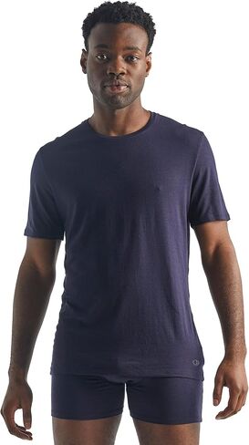 Icebreaker Merino Men's Anatomica Cold Weather Base Layer Thermal Short Sleeve Crewneck T-Shirt in Saudi Arabia