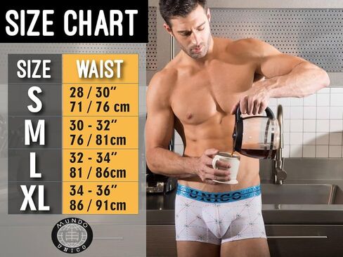 Mundo Unico Men Boxer Briefs Trunks Colombian Underwear Ropa Interior Colombiana de Hombre in Kuwait