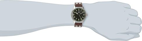 Laco / 1925 Men's 861688 Laco 1925 Pilot Classic Stainless Steel Automatic Watch with Brown Leather Band in Saudi Arabia