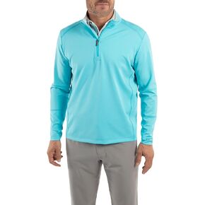 Bobby Jones Golf Apparel - سترة صوفية أداء فايكنغ ربع سحاب وأكمام طويلة من البوليستر/الإسباندكس للرجال
