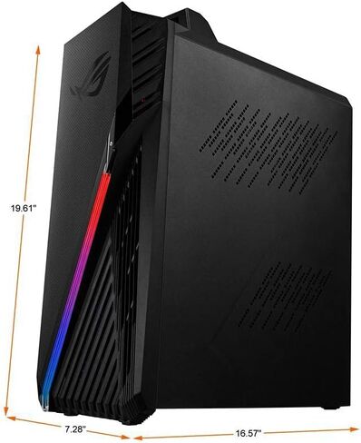 ASUS ROG Strix GA15 Gaming Desktop PC, AMD Ryzen 7 5800X, GeForce RTX 3070, 16GB DDR4 RAM, 1TB SSD, Windows 10 Home, GA15DK-DS776 in Saudi Arabia