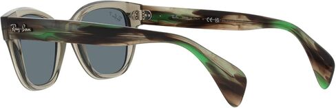 Ray-Ban Rb0880sf Low Bridge Fit Square Sunglasses in Saudi Arabia