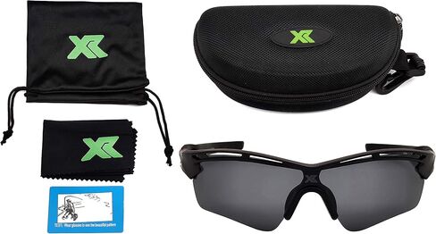 XR Polarized Sunglasses for Men Women UV Protection Sports Fishing Driving Cycling TR90 Unbreakable Ultra-Light Frame in Saudi Arabia