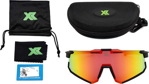 XR Polarized Sunglasses for Men Women UV Protection Sports Fishing Driving Cycling TR90 Unbreakable Ultra-Light Frame in Saudi Arabia