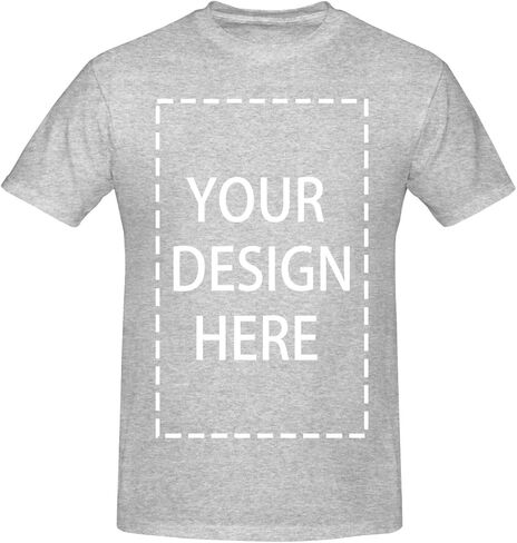 MornLu Add Your Own Custom Text Name Personalized Message or Image Custom T-Shirts Ultra Soft Unisex T-Shirt in Kuwait