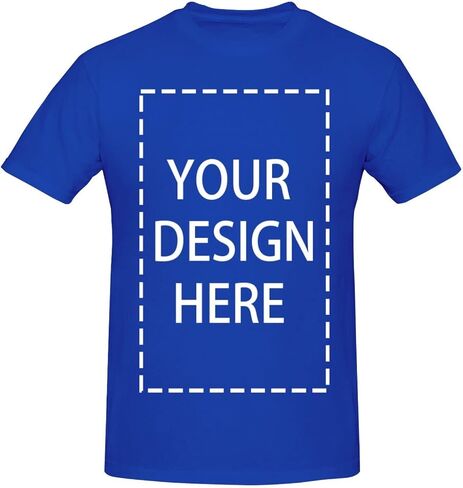 MornLu Add Your Own Custom Text Name Personalized Message or Image Custom T-Shirts Ultra Soft Unisex T-Shirt in Kuwait