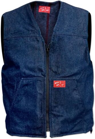 Wild Ass Lined Denim Vest in Saudi Arabia