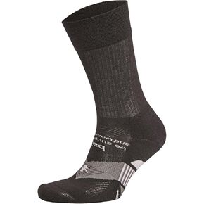 Balega Enduro Arch Support Performance Crew Athletic Running Socks for Men and Women (1 Pair), Black, Medium in Kuwait