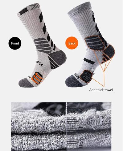 4Pack Elite Basketball Socks, Cushioned Athletic Sports Crew Socks for Men & Boys in Saudi Arabia