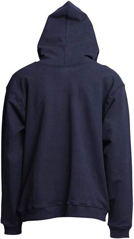 LAPCO SWHFR14NY- 5XL Flame Resistant Hooded SweatShirt, Navy, 5X-Large in Saudi Arabia