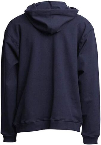 LAPCO SWHFR14NY- 5XL Flame Resistant Hooded SweatShirt, Navy, 5X-Large in Saudi Arabia