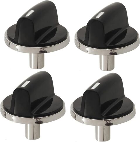 650847 Compatible Cooktop Burner Knob , Replacement New (4) in Kuwait