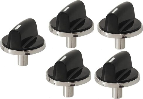 650847 Compatible Cooktop Burner Knob , Replacement New (4) in Kuwait