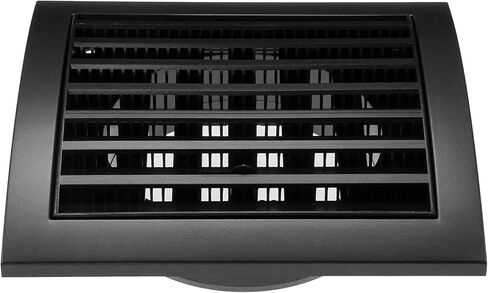 أنظمة تنفيس غطاء فتحة تهوية قابل للتعديل مقاس 10.16 سم - شبكة تنفيس عادم المجفف والحمام، غطاء فتحة تهوية خارجية بفتحة تهوية من الأنثراسايت - فتحة تهوية قابلة للفتح، تمنع الحشرات والطيور والقوارض in Kuwait