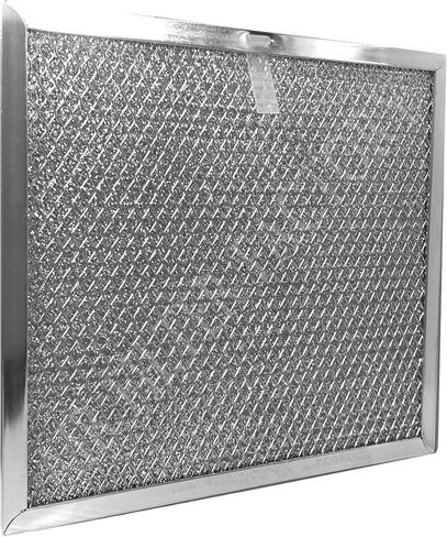 2 عبوة فلتر هواء من المصنع 8-3/4 × 9-1/2 × 3/8 بوصة مرشحات شحم الألومنيوم بغطاء محرك السيارة in Saudi Arabia