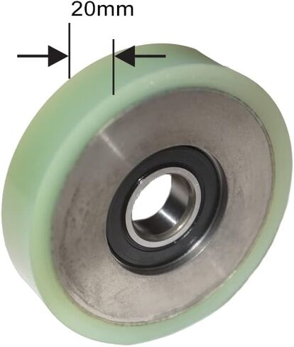 Dryer Drum Support Roller, Replaces 487137607 Electrolux-ELS, Wascomat in Saudi Arabia