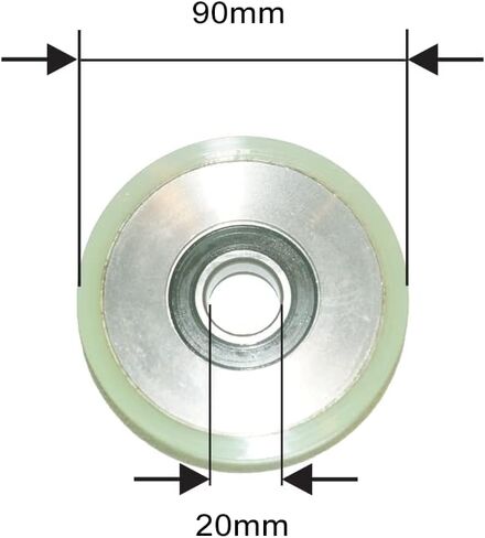 Dryer Drum Support Roller, Replaces 487137607 Electrolux-ELS, Wascomat in Saudi Arabia
