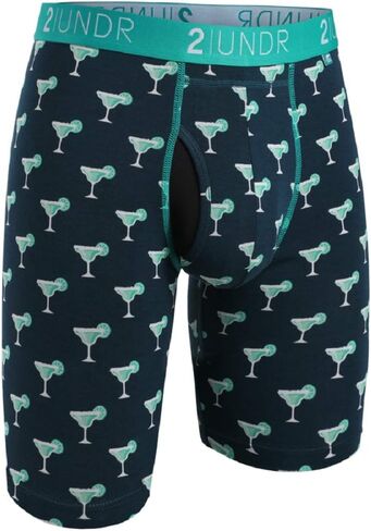 2UNDR Mens Swing Shift 9" Boxer Long Leg Underwear in Saudi Arabia