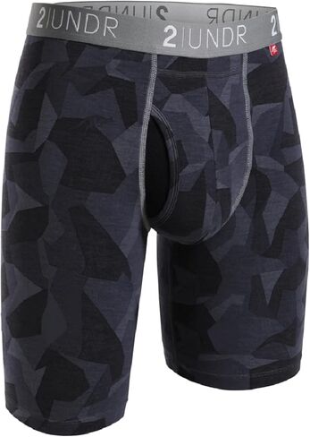 2UNDR Mens Swing Shift 9" Boxer Long Leg Underwear in Saudi Arabia