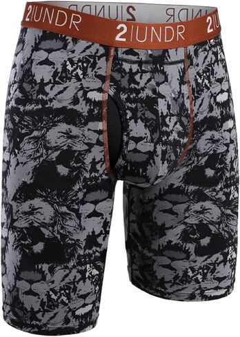 2UNDR Mens Swing Shift 9" Boxer Long Leg Underwear in Saudi Arabia