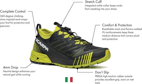 Scarpa Men's Ribelle Run Trail Shoes for Trail Running and Hiking in Kuwait