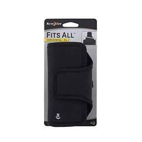 Nite Ize Clip Case Cargo Universal Phone Holster - Phone Holster for Men's & Women's Belts - Phone Utility Belt Pouch - Phone Accessories - Cell Phone Holster - X-Large, Black in Saudi Arabia