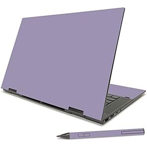 غلاف من ألياف الكربون MightySkins متوافق مع HP Envy x360 مقاس 15 بوصة (2021) | سهل التطبيق والإزالة وتغيير الأنماط | صنع في الولايات المتحدة الأمريكية in Saudi Arabia