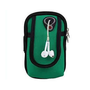 Universal Running Armband, Arm Cell Phone Holder, Fitness and Gym Workouts, Compatible with All Regular Size Phones （Green） in Kuwait