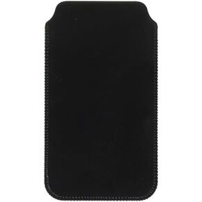 Light & Slim Durable Vegan-Friendly PU Leather Sleeve Case with Microfiber Lining for Google Nexus 6P - Saddle Black in Saudi Arabia