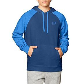 Under Armour Men's Rival Fleece Colorblock Hoodie in Saudi Arabia