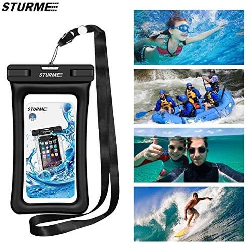 STURME حافظة مقاومة للماء IPX8 حافظة هاتف عالمية مقاومة للماء حقيبة Drg حقيبة لهاتف iPhone 8/8plus/7/7plus/6s/6 Samsung Galaxy s8/s7 LG V20 Google Pixel HTC10 أجهزة تصل إلى 6 بوصة in Kuwait