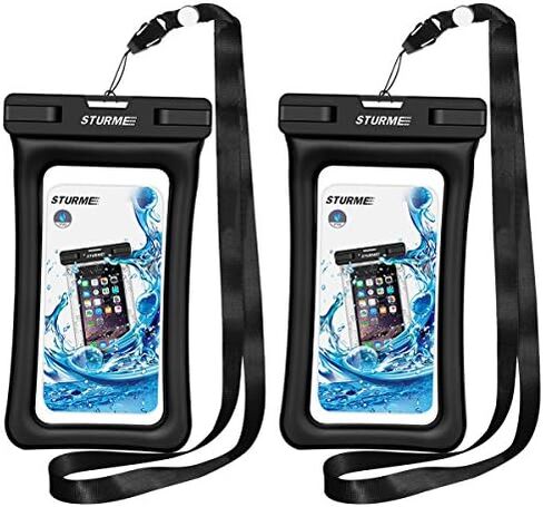 STURME حافظة مقاومة للماء IPX8 حافظة هاتف عالمية مقاومة للماء حقيبة Drg حقيبة لهاتف iPhone 8/8plus/7/7plus/6s/6 Samsung Galaxy s8/s7 LG V20 Google Pixel HTC10 أجهزة تصل إلى 6 بوصة in Kuwait