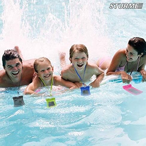 STURME حافظة مقاومة للماء IPX8 حافظة هاتف عالمية مقاومة للماء حقيبة Drg حقيبة لهاتف iPhone 8/8plus/7/7plus/6s/6 Samsung Galaxy s8/s7 LG V20 Google Pixel HTC10 أجهزة تصل إلى 6 بوصة in Kuwait