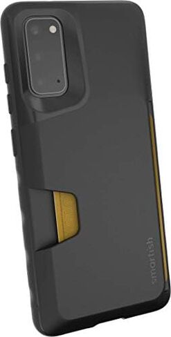 Smartish Galaxy S20 Wallet Case - Wallet Slayer Vol. 1 [Protective Grip Credit Card Holder Cover for Samsung] (Silk) - Black Tie Affair in Kuwait