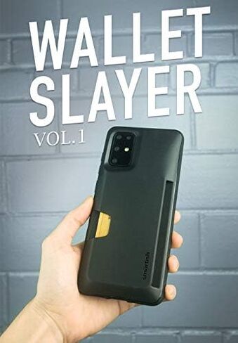 Smartish Galaxy S20 Wallet Case - Wallet Slayer Vol. 1 [Protective Grip Credit Card Holder Cover for Samsung] (Silk) - Black Tie Affair in Kuwait